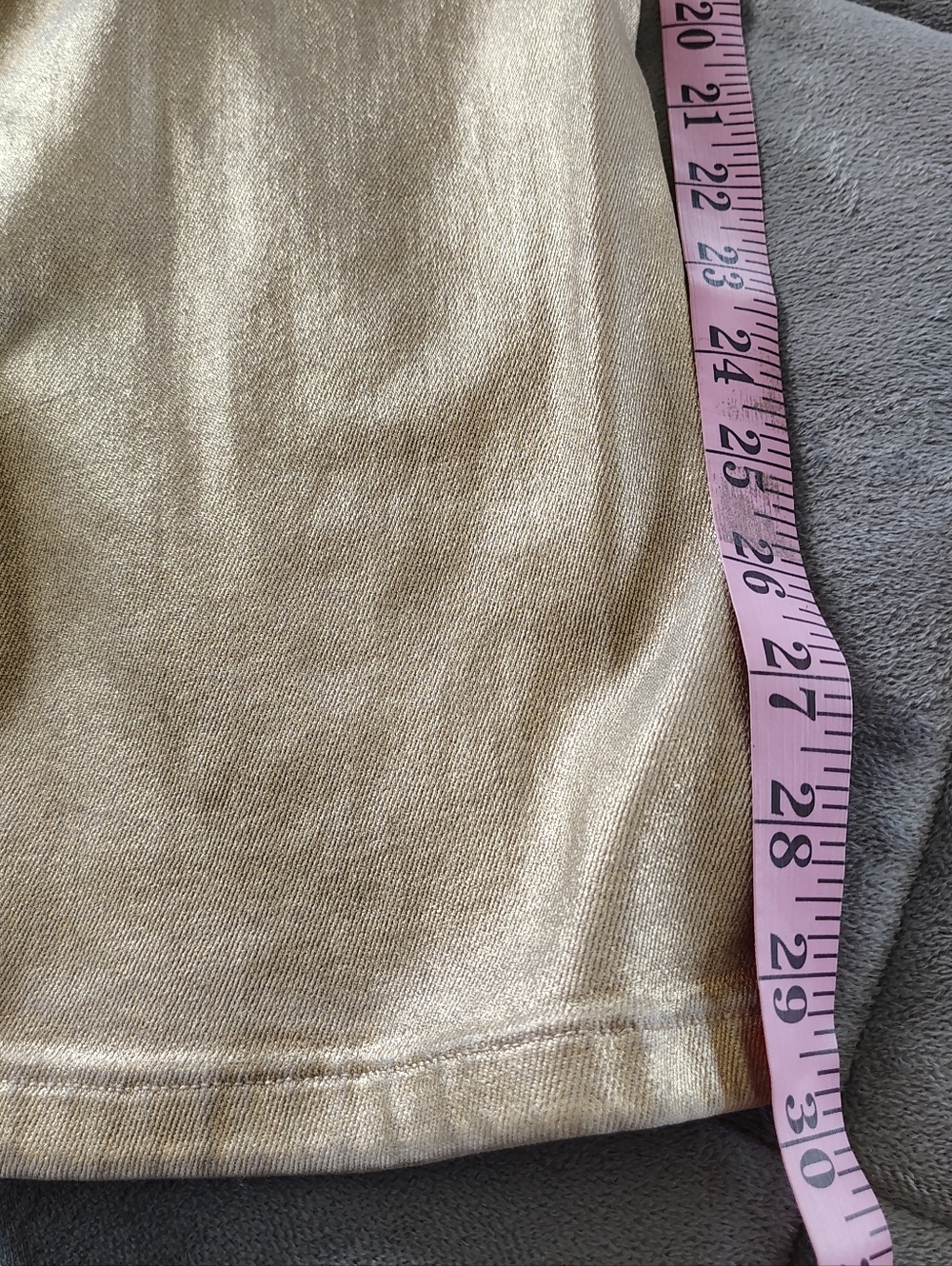 Basler Gold Coated Metallic Women’s Straight Leg Jeans 16 - Picture 9 of 16